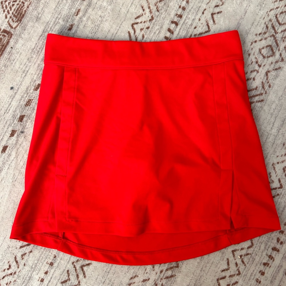 J. Lindeberg Red Mini Skirt